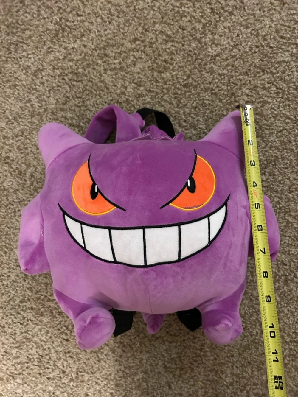 Gengar Plush Backpack - Picture 3 of 4
